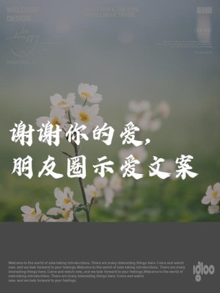 谢谢你在我的朋友圈！