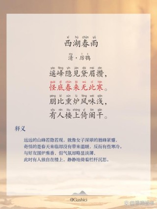 小楼今朝听风雨，忽闻蛙声一片