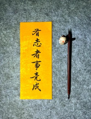 有志者事竟成，苦心人天不负