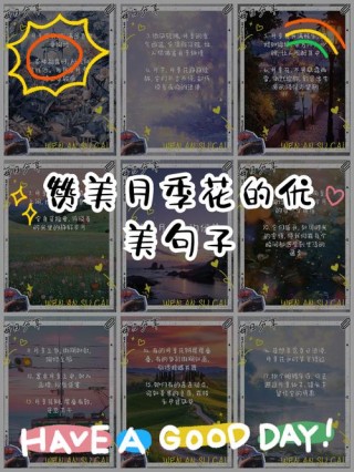 花的心情短语花很美的说说句子