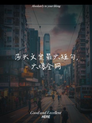 最火的短句，最火短句，生活不止眼前的苟且，还有诗和远方。