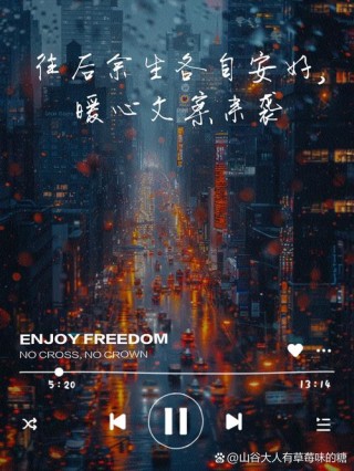 往后余生祝君安好的句子精选大全