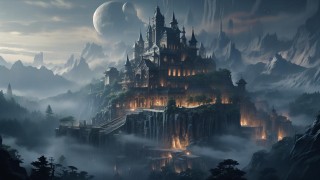 我的忧伤住在孤寂的城堡