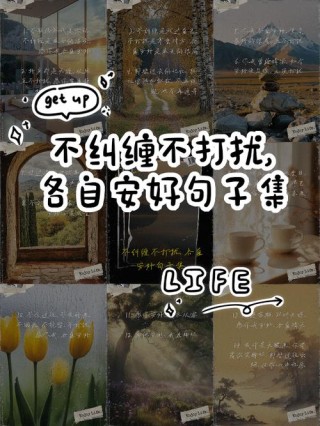 不来往，不回忆，各自安好，各自天涯