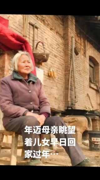 母亲，您又回家过年了