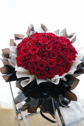 情人节的玫瑰，暖心