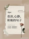 文艺唯美意境的句子，寓意深刻，让人心静