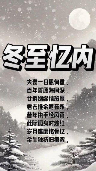 难忘那年冬至节