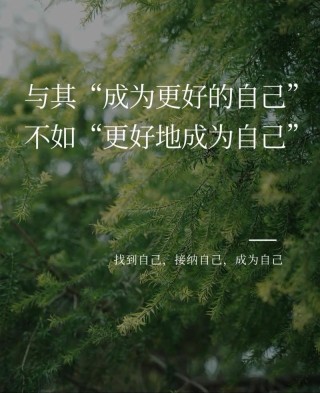 做好自己的励志句子，励志箴言，做好自己，绽放光芒