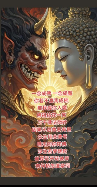 我要为佛天下无魔，我要为魔佛奈我何，还有比这霸气的话？