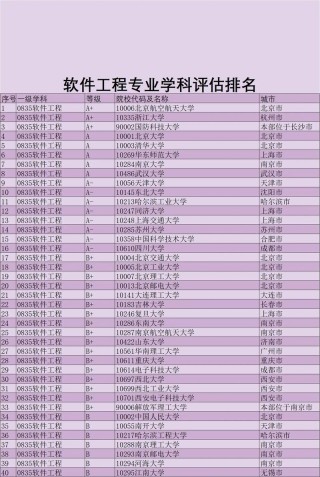 中国矿业大学软件工程专业好不好？排名怎么样