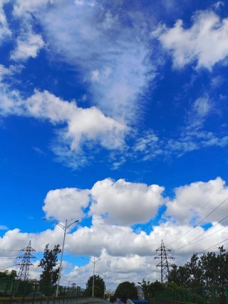 上班路上的风景