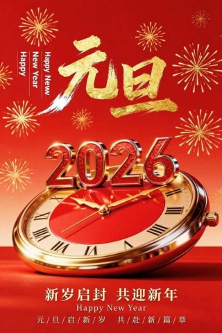 元旦祝福语大全100句