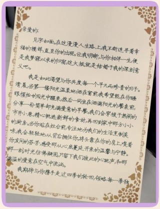 送给陈先生的一封信