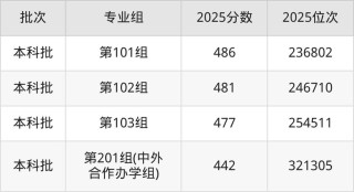 武汉学院在河南2026各专业招生人数、录取分数线（附：招生计划表）