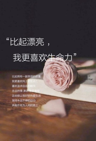 生命因你而美丽