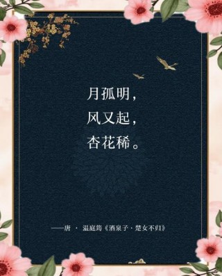 孤寂的月诗词集二十二首