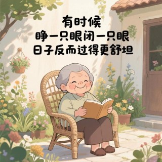 人呐，眼睛一睁一闭，一天过去了。眼睛一闭不睁，这辈子过去了