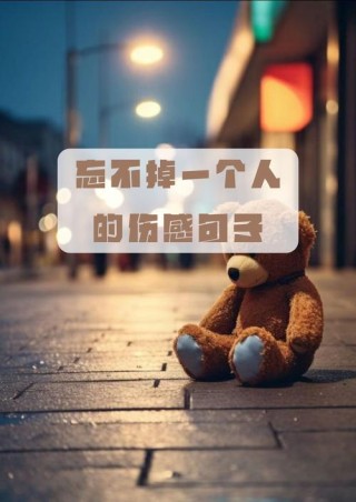 忘记一个人的句子，句句催泪，你看到第几句时心疼了？