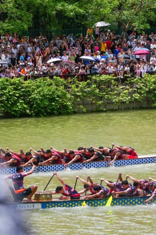 赛龙舟之民族精神