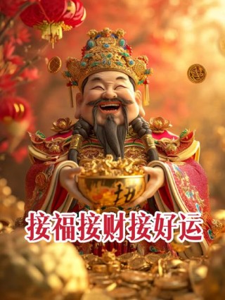 财神到，接财神。财神专渡有缘人！
