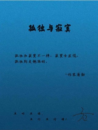 你是我的孤独，怎会留下我寂寞