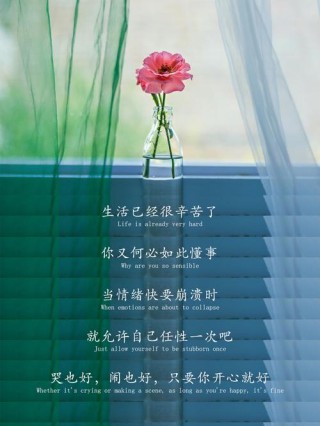 心情不好的时候，看了这二十八张图对你有所帮助，豁然一亮的感觉