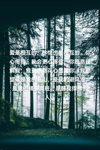 生命中注定的缘来自爱
