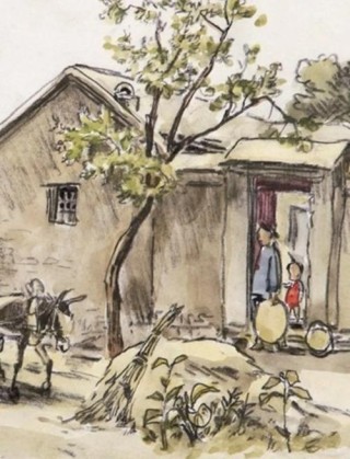 在乡愁的遐思里神游