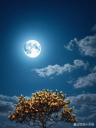那心中的月亮