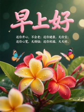 最美早上好问候语及暖心话，愿你幸福快乐每一天