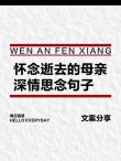 思念妈妈的50句伤感描述，唤醒心中的温柔记忆