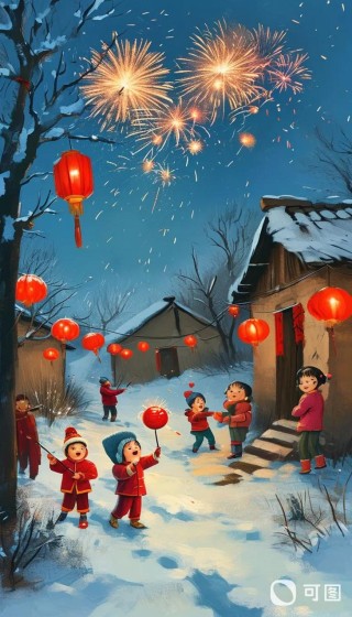 忆往昔·过年