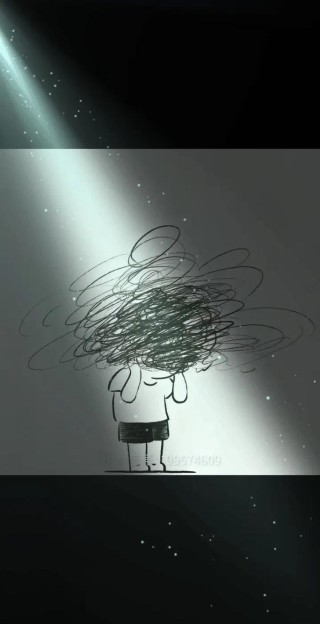 想哭又很压抑，压抑之下的无声哭泣