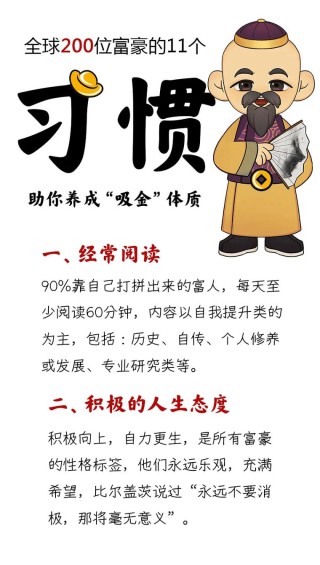 成功人士的22种习惯与风格