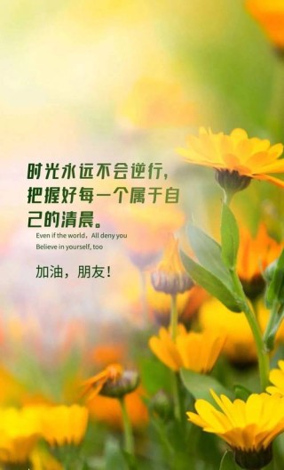 正能量乐观的经典句子，值得你花一分钟看看