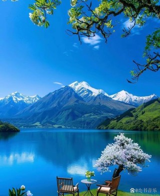 蓝天白云，青山碧水