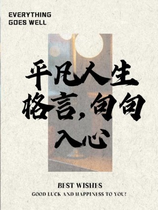 人生格言的经典语录，人生格言经典语录，启迪心灵的智慧之语