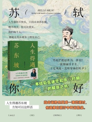 诗词丨苏东坡用一生，把别人的苟且活成了潇洒