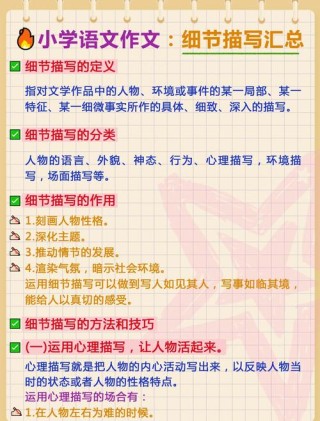 论散文的深度和细节的标准