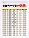 安徽贸易经济专业大学排名及分数线（一览表）
