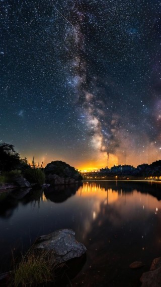 关于星空的浪漫文案和绝美星空背景图来啦