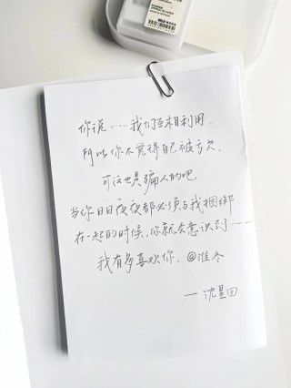 临台词（廿八）