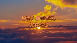 何人懂我悲欢
