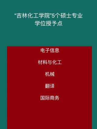 吉林化工学院专业排名（王牌优势专业排行榜）