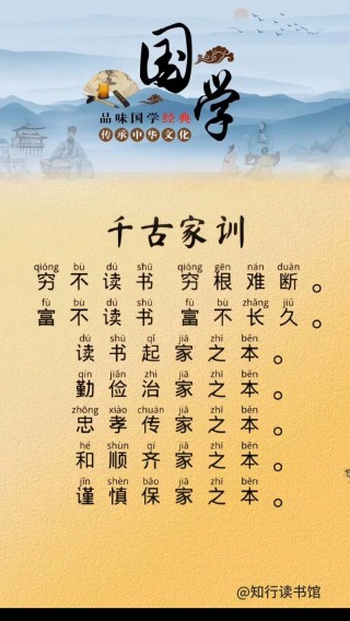 中国古代20大家规家训，持家、旺家、传家（收藏）