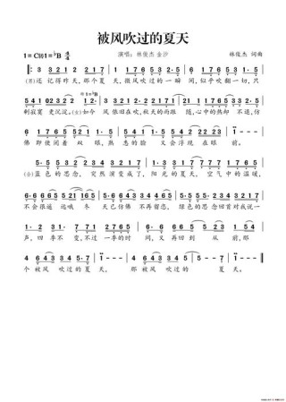 风吹过的夏天