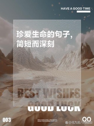 第一栏 关于生命的名言 事例