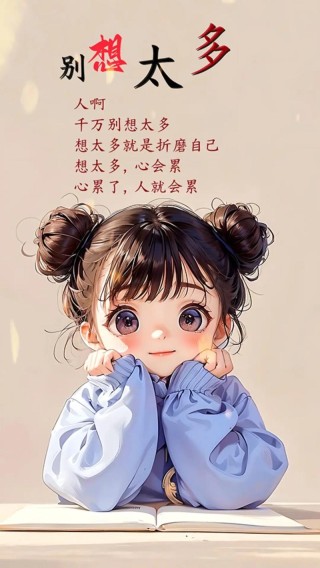 人生，不要想太多