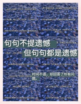 匆匆那年我的爱已成遗憾